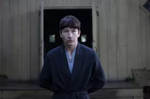 A still from Eternals of Barry Keoghan as Druig
