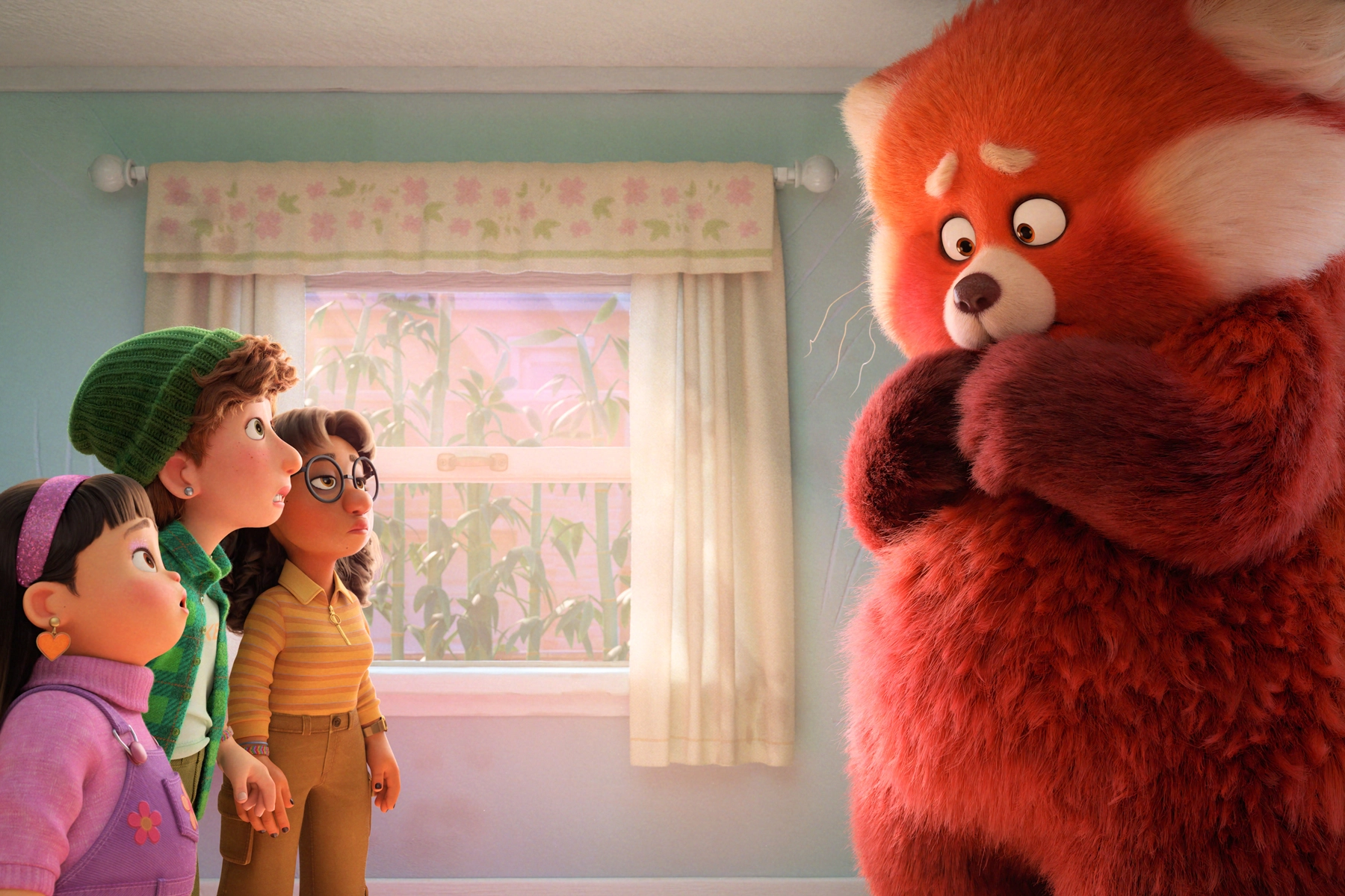 Disney Pixar’s “Turning Red” – Mei as a Red Panda Learns Acceptance