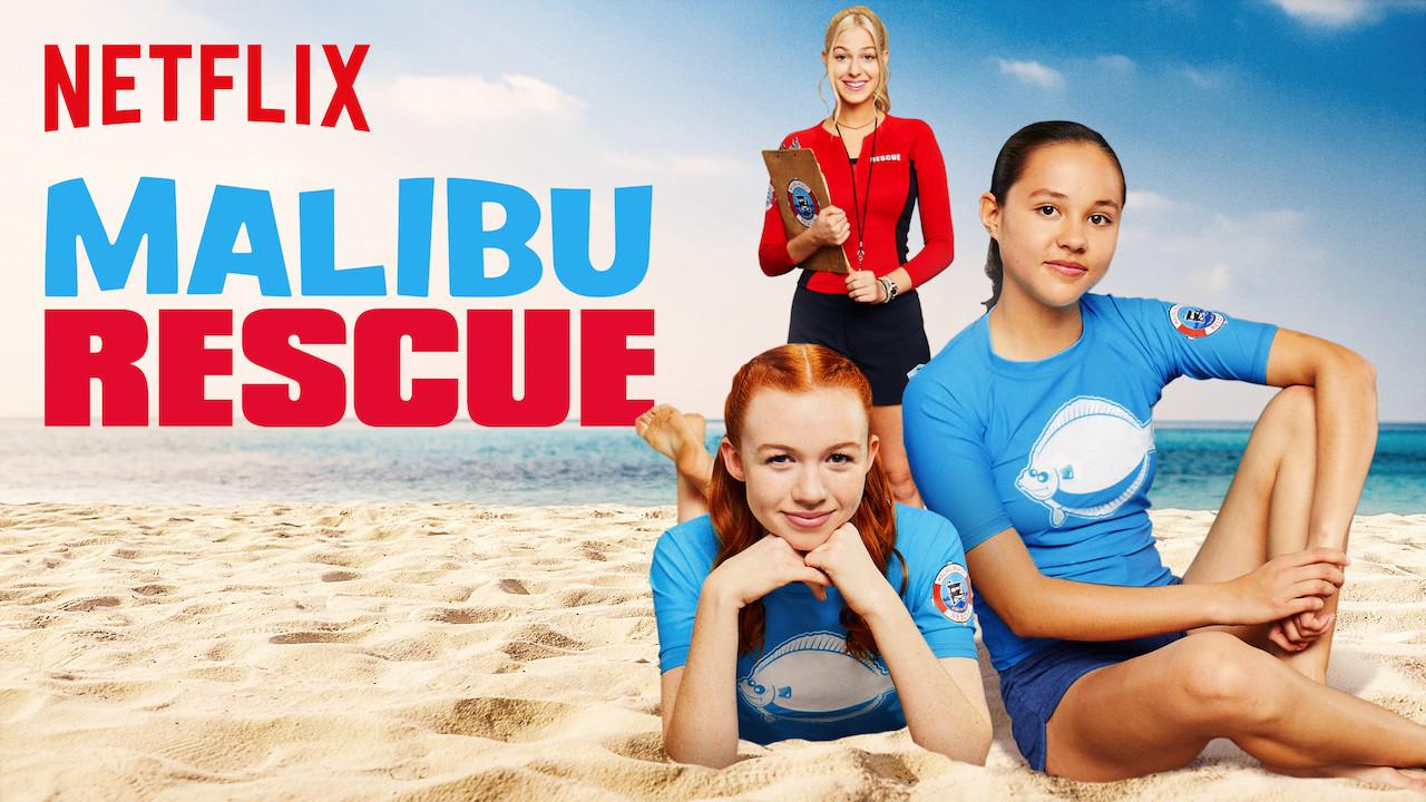 The cover image for Malibu Rescue